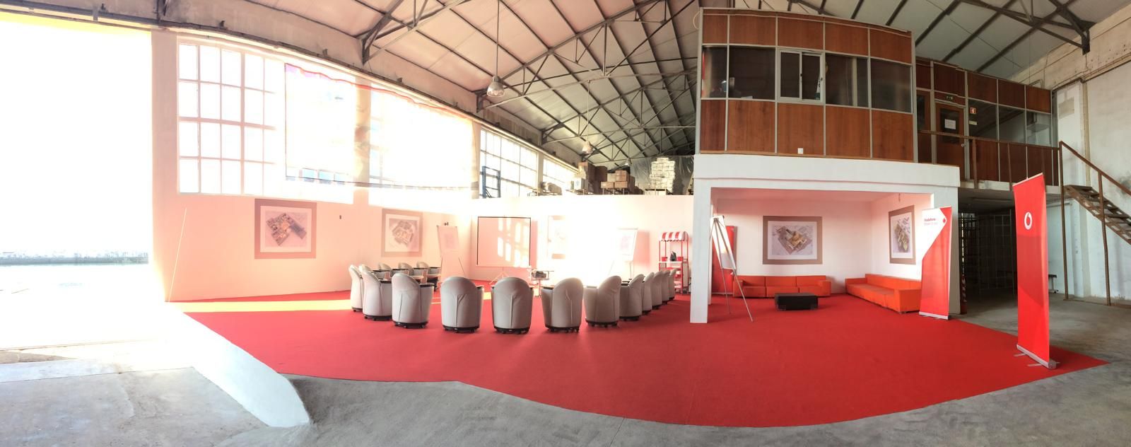 Montagem realizada para Vodafone